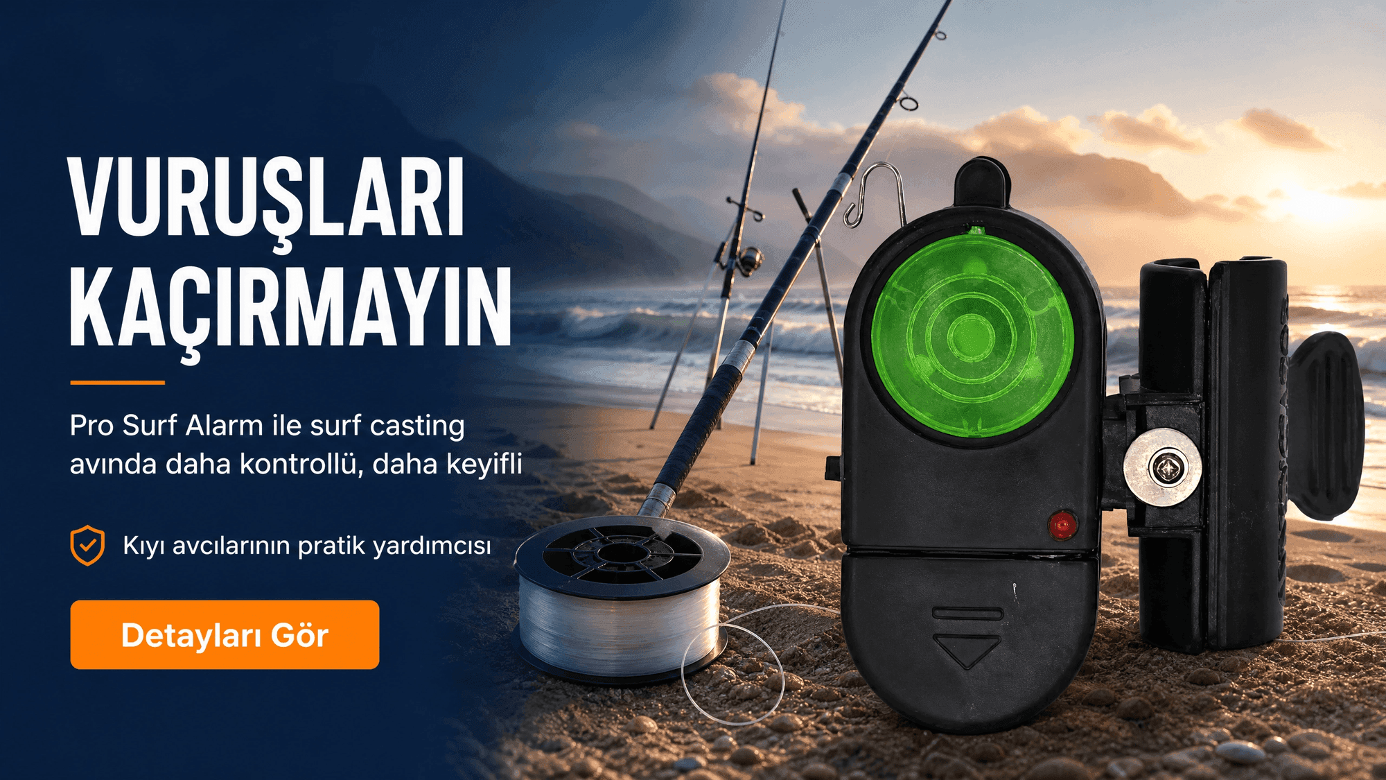 Gece Avlarında Vuruş Kaçırmaya Son: Bütçe Dostu Pro Surf Alarm